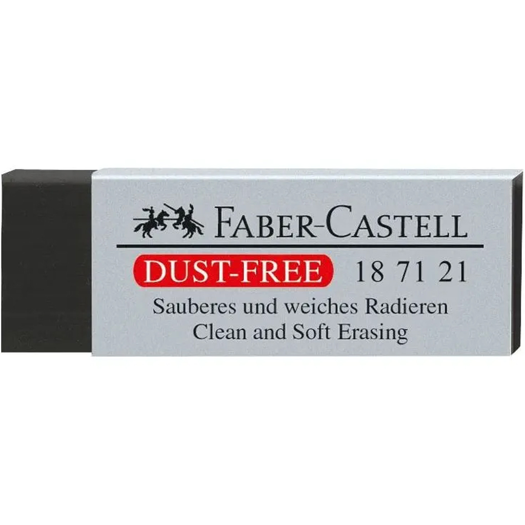 Faber-Castell: Vinyl nagy forgácsmentes radír fekete színben kép 1