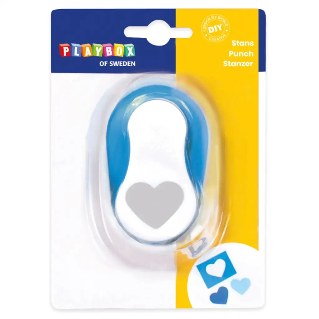PlayBox: Formalyukasztó szív alak 2,5cm kép 1
