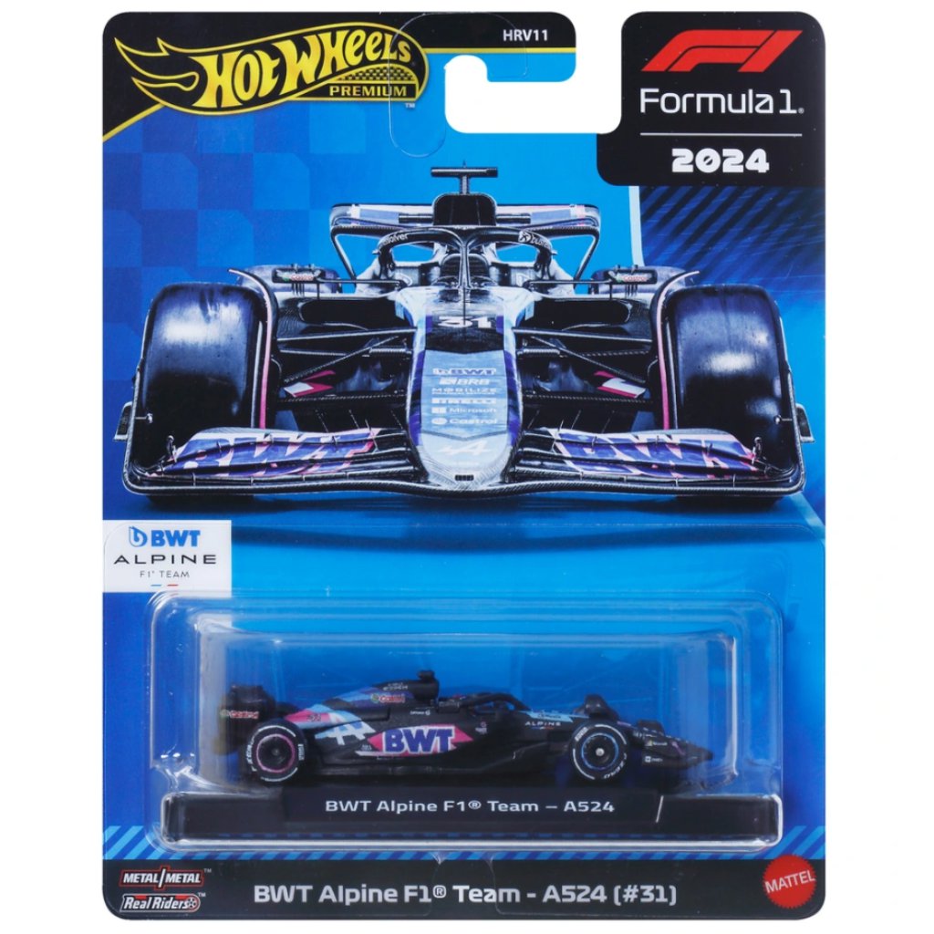 Hot Wheels Formula 1: BWT Alpine A524 (#31) kisautó 1/64 - Mattel kép 1