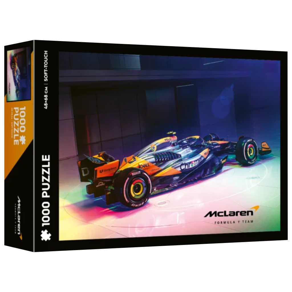 Formula–1 McLaren Chrome Soft-Touch 1000 db-os puzzle – Trefl kép 1