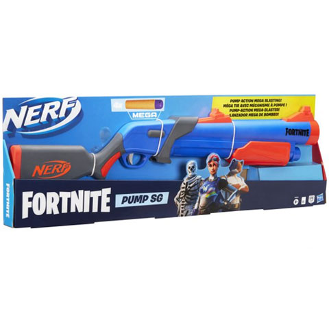 Nerf Fortnite Pump SG szivacslövő fegyver 4 lőszerrel - Hasbro kép 1
