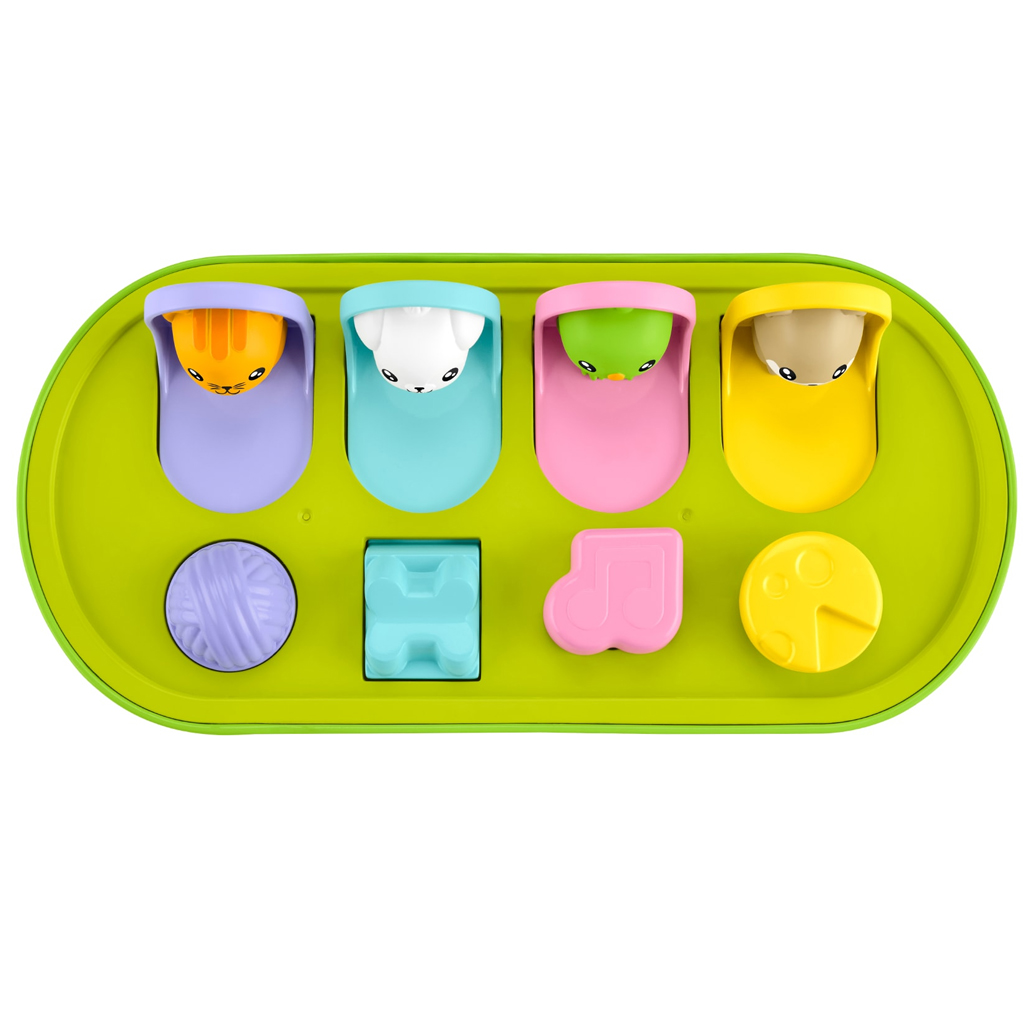 Fisher Price: Pop-up állatos bújócska - Mattel kép 2