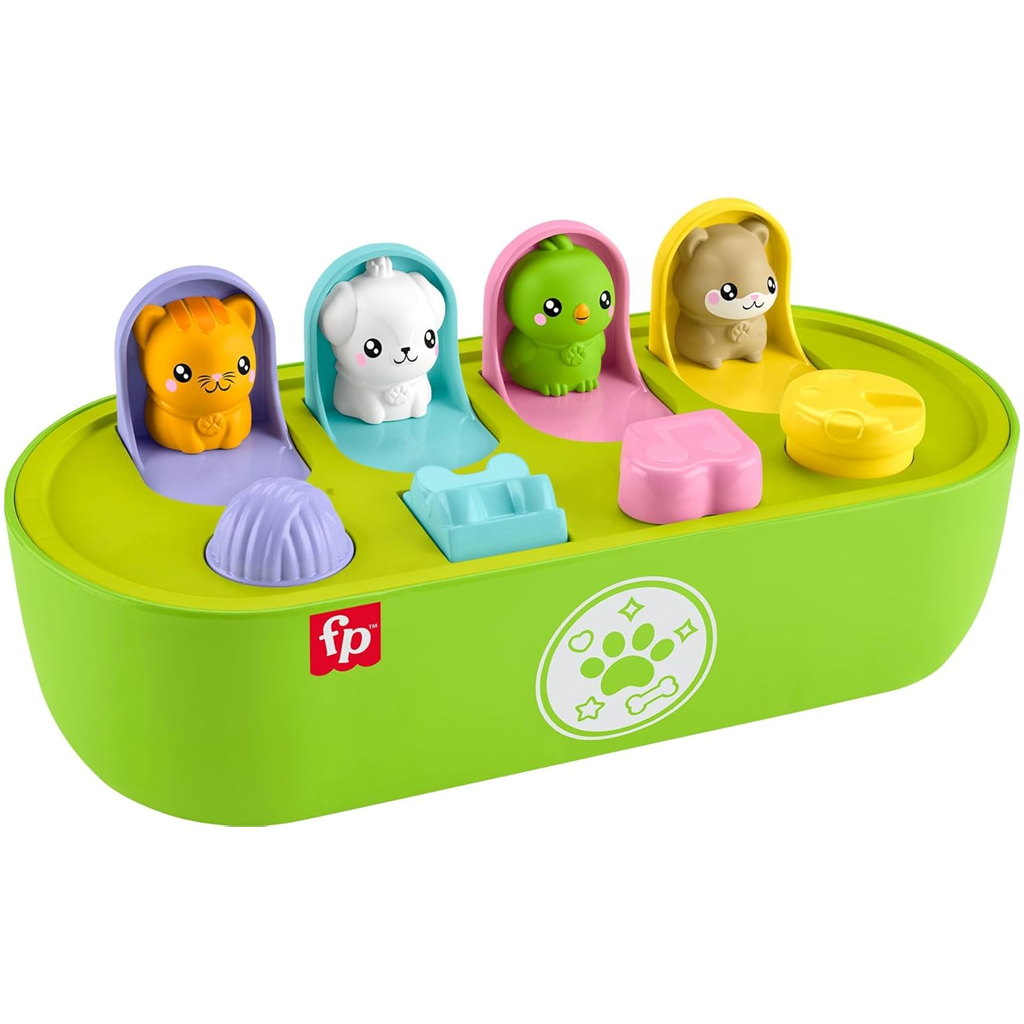 Fisher Price: Pop-up állatos bújócska - Mattel kép 3