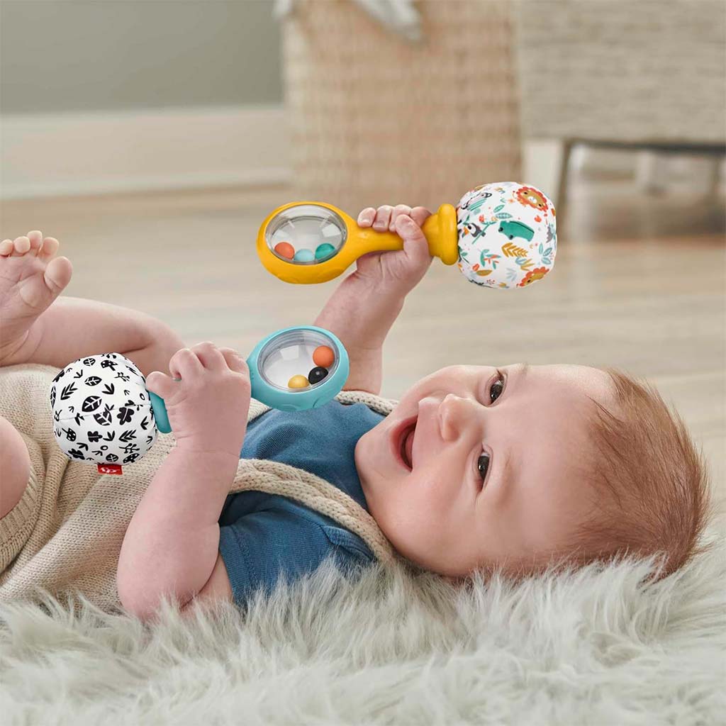 Fisher-Price: Csörgő rumbatök bébiknek - Mattel kép 3