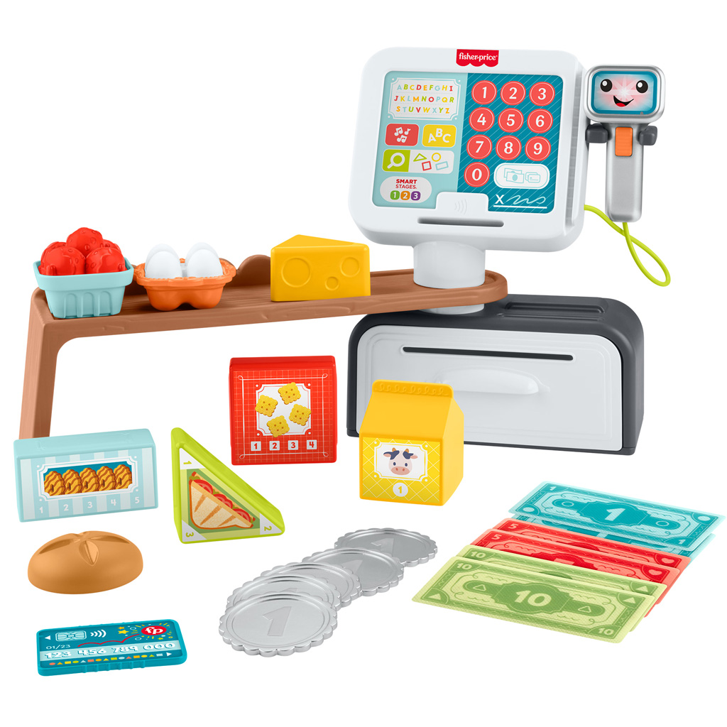 Fisher Price: Kacagj és fejlődj pénztárgép - Mattel kép 2