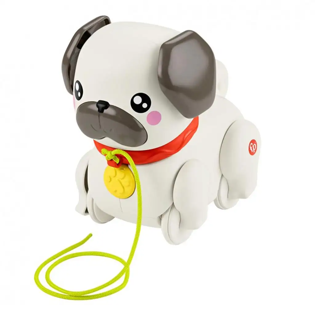 Fisher-Price: Kis kedvencek foglalkoztató Sétáltató Mopsz - Mattel kép 1