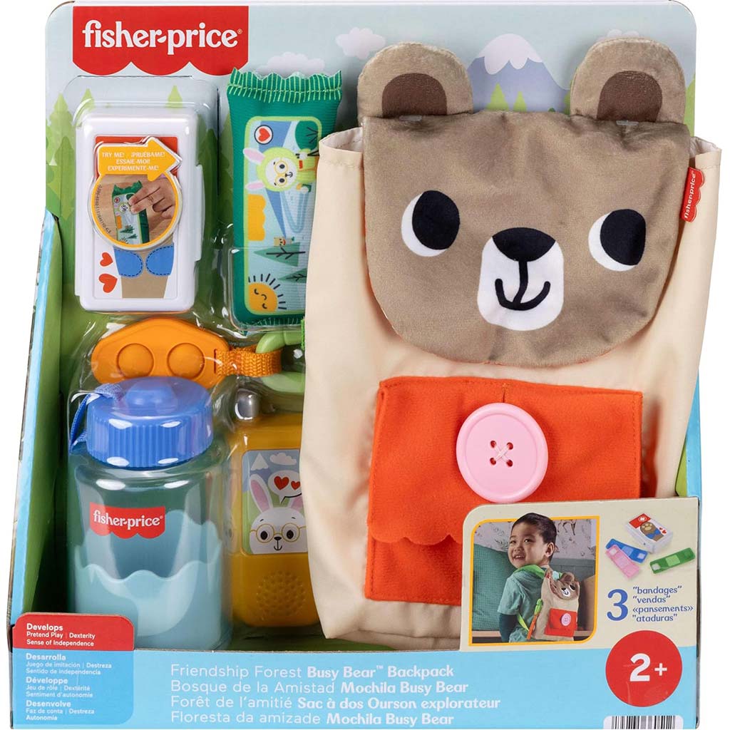 Fisher-Price: Macis hátizsák - Mattel kép 1