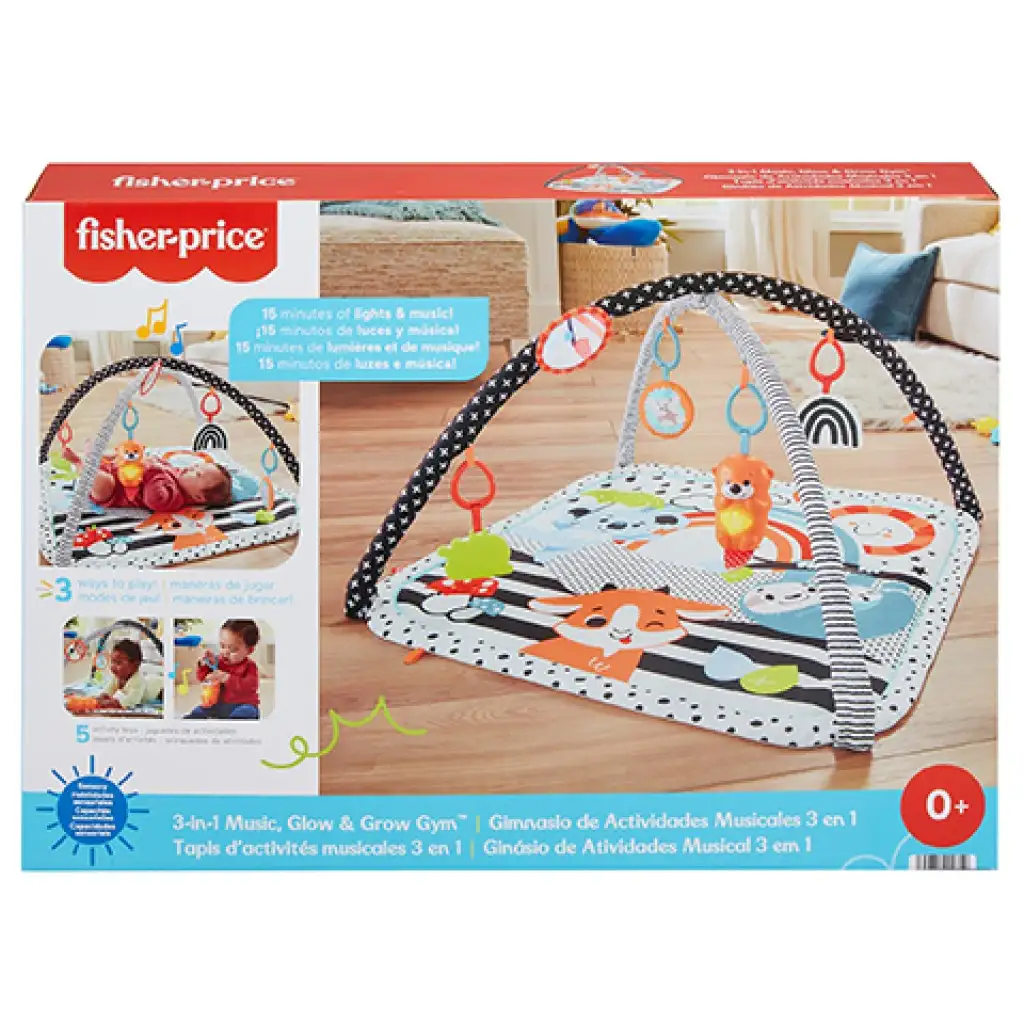 Fisher-Price: Nőj velem 3 az 1-ben játszószőnyeg - Mattel kép 1