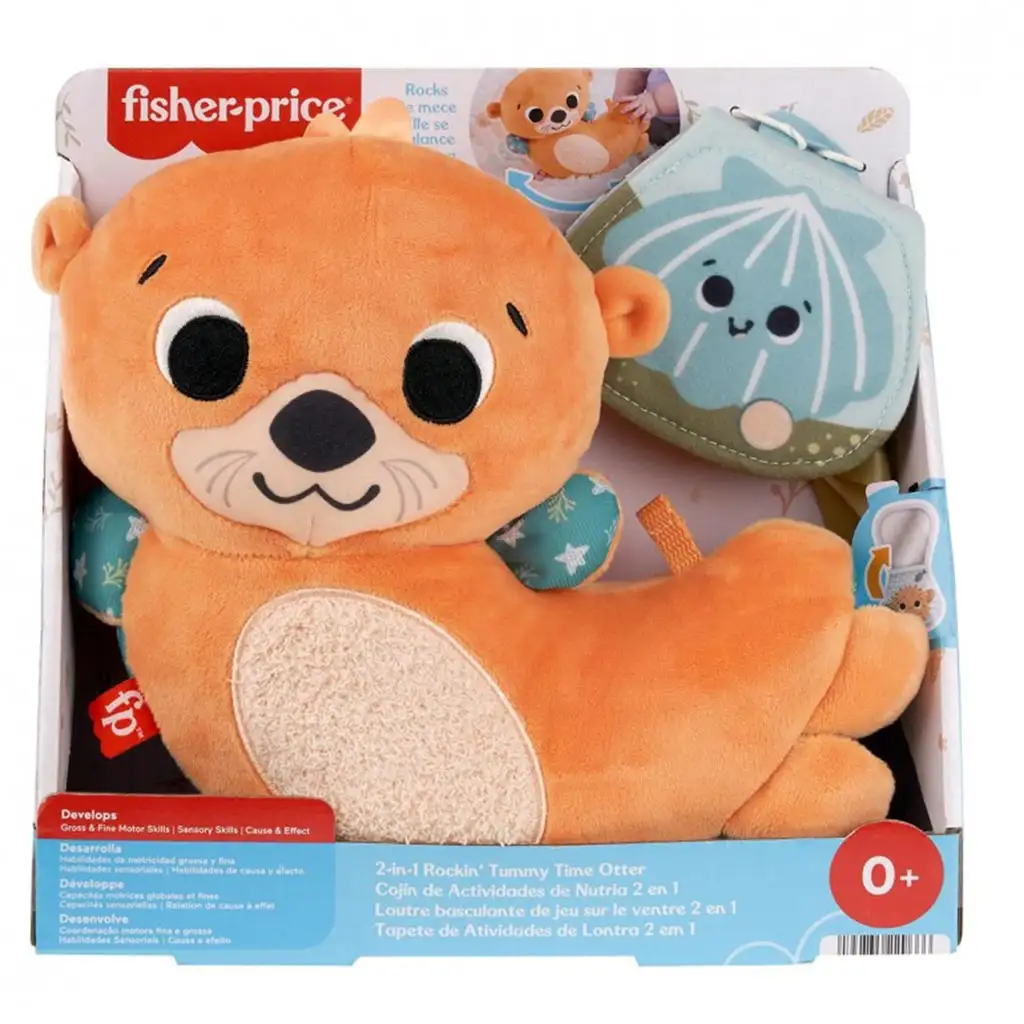 Fisher-Price: Sensimals foglalkoztató Vidrapajti - Mattel kép 1