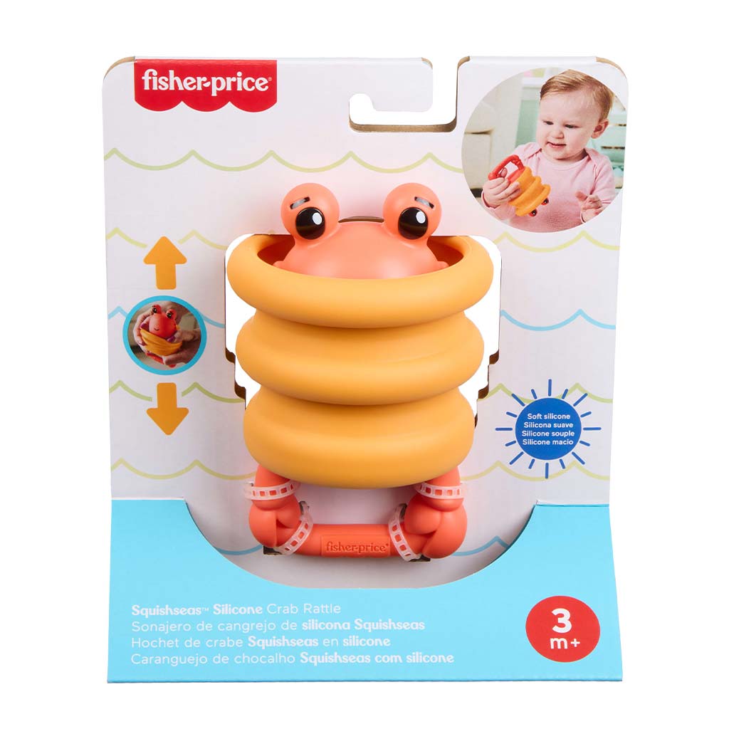 Fisher-Price: Tengerpajti rágóka - Rák - Mattel kép 1