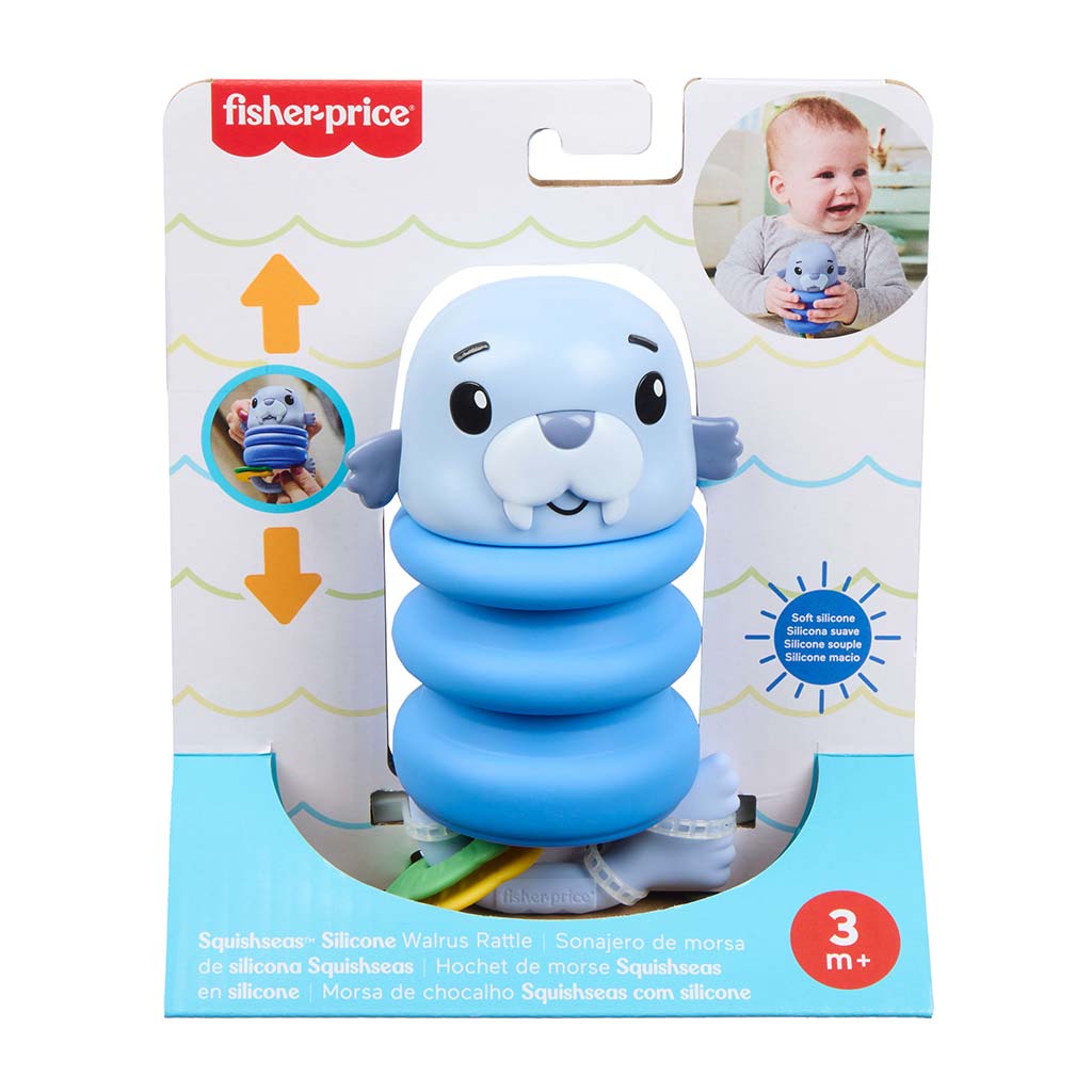 Fisher-Price: Tengerpajti rágóka - Rozmár - Mattel kép 1
