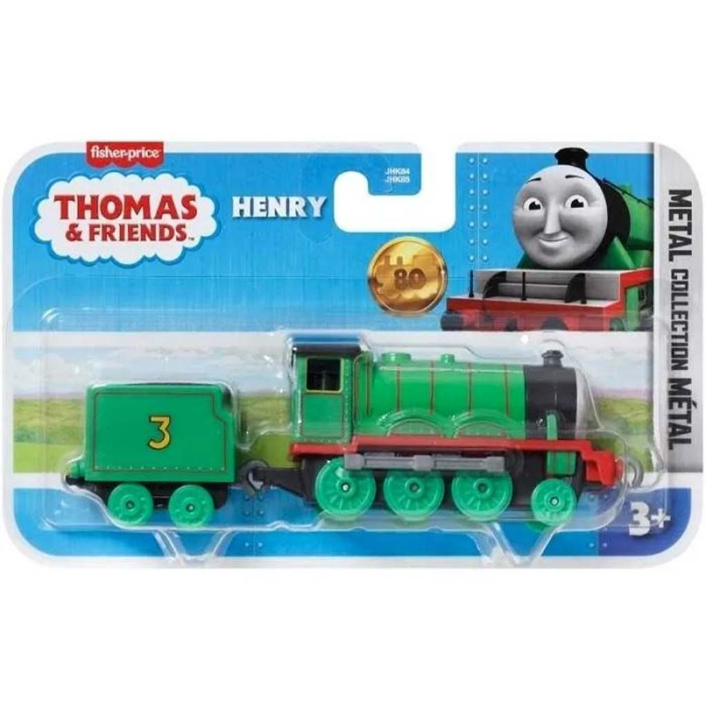 Fisher-Price: Thomas és barátai Henry mozdony vagonnal - Mattel kép 1
