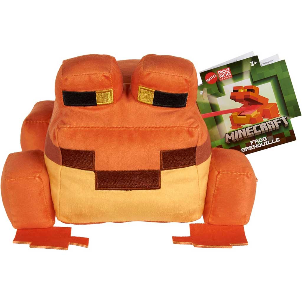 Minecraft: Plüss Frog Grenoville karakter figura - Mattel kép 1