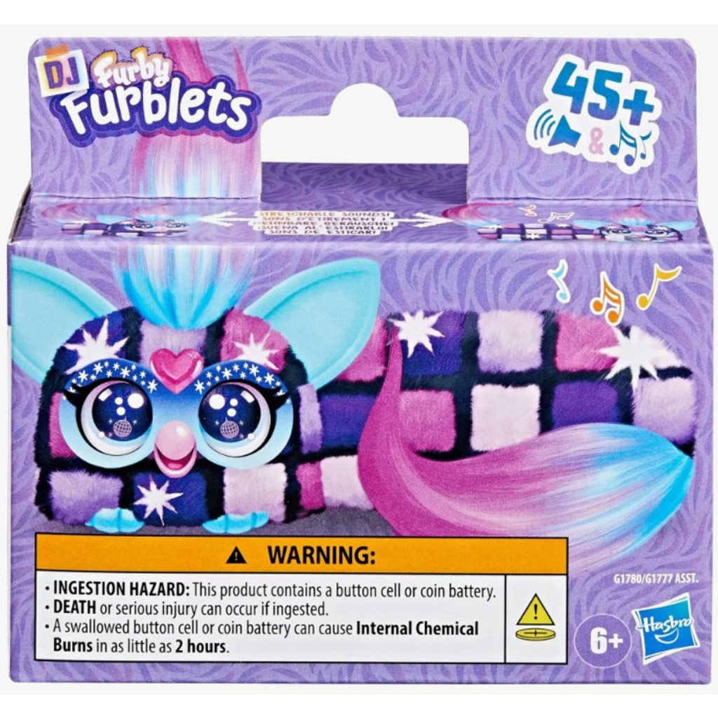 Furby: DJ Furblets Dis-Co-Daz interaktív plüss figura - Hasbro kép 1