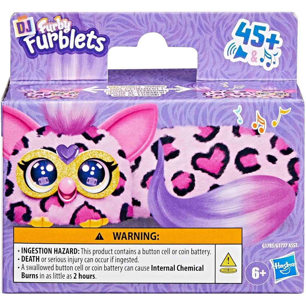 Furby: DJ Furblets Kitt-EE-Luv interaktív plüss figura - Hasbro kép 1