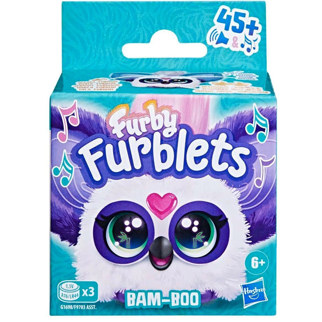 Furby: Furblets Bam-Boo interaktív plüssfigura - Hasbro kép 1