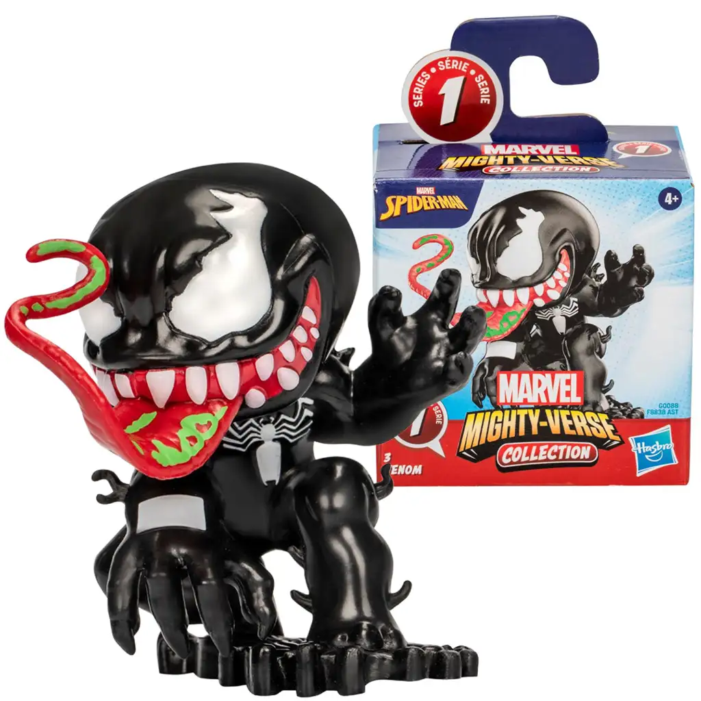 Marvel: Pókember Mighty-Verse Collection - Venom mini figura - Hasbro kép 1