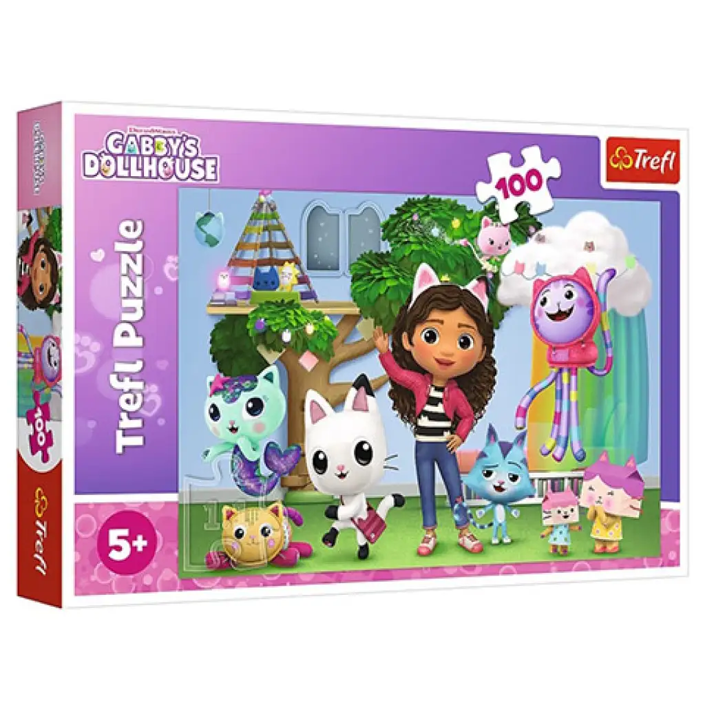 Gabi babaháza 100db-os puzzle - Trefl kép 1
