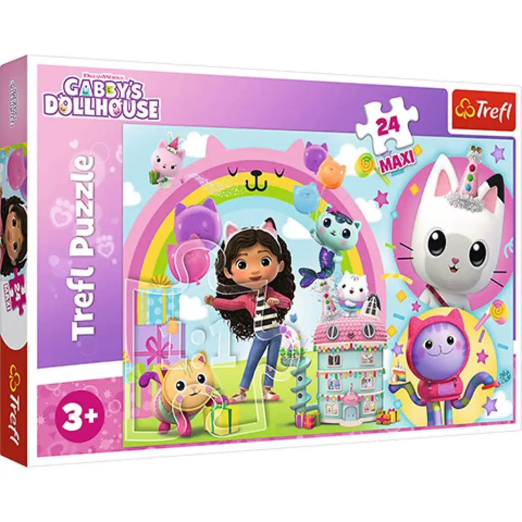 Gabi babaháza 24 db-os Maxi puzzle - Trefl kép 1