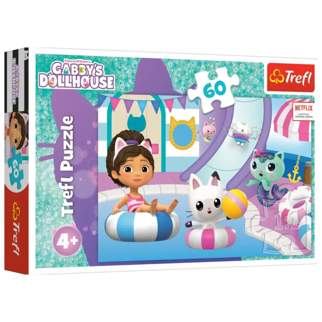Gabi babaháza 60db-os puzzle - Trefl kép 1