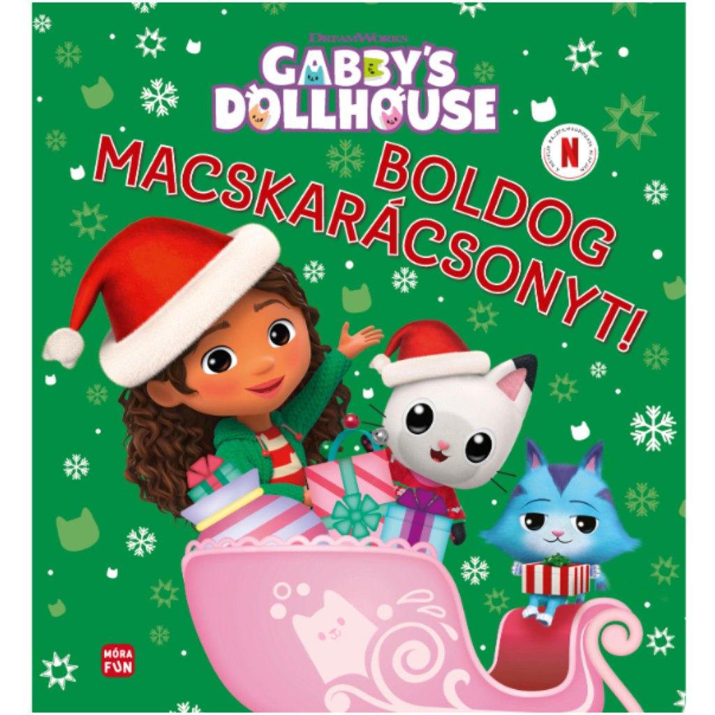 Gabi babaháza - Boldog Macskarácsonyt! mesekönyv kép 1