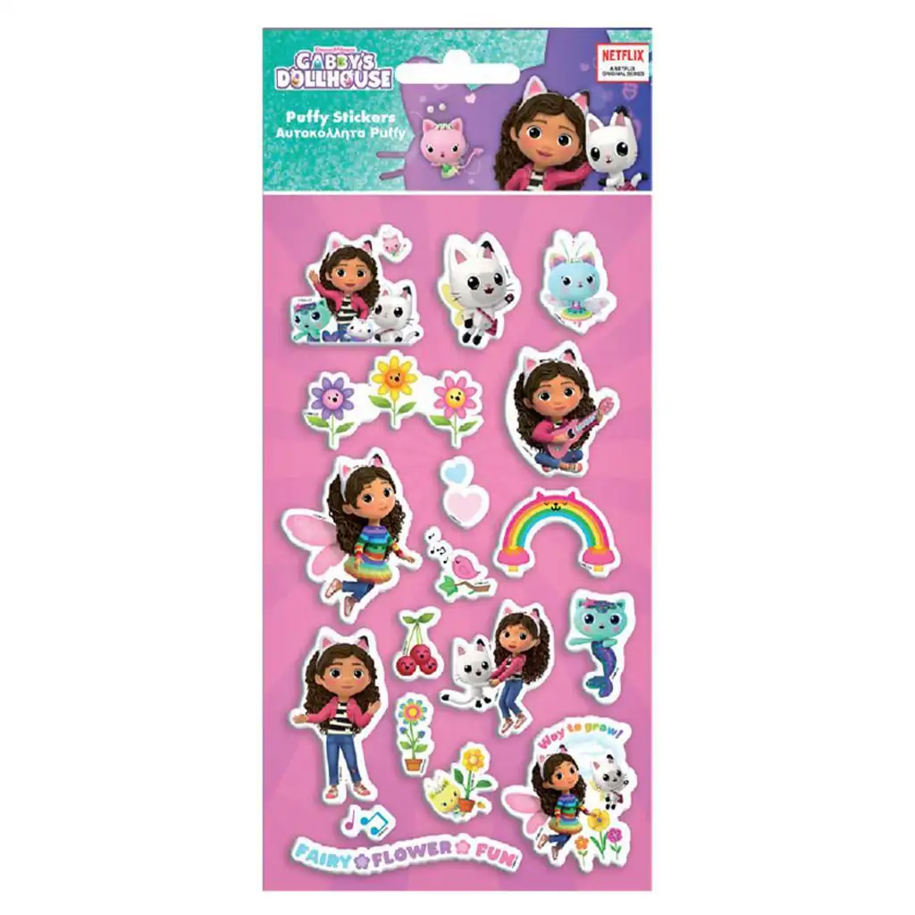 Luna: Gabi babaháza 3D pufi matrica szett 10x22cm-es íven kép 1