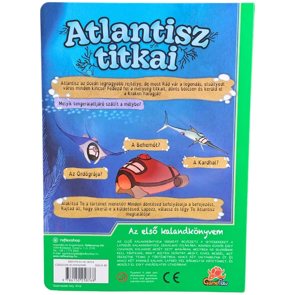 Az első kalandkönyvem: Atlantisz titkai kép 4