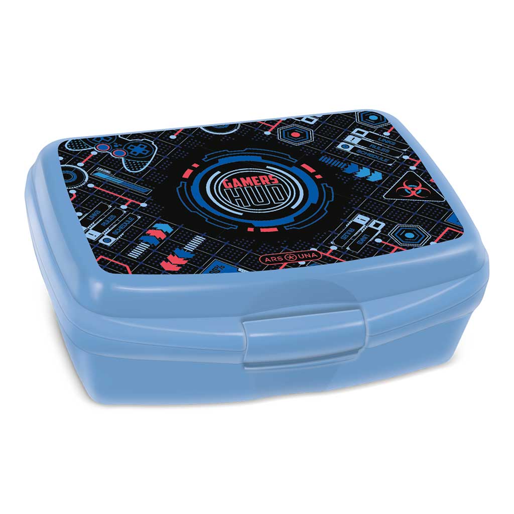 Ars Una: Gamers HUD uzsonnás doboz 16,5x6x13,5cm kép 1