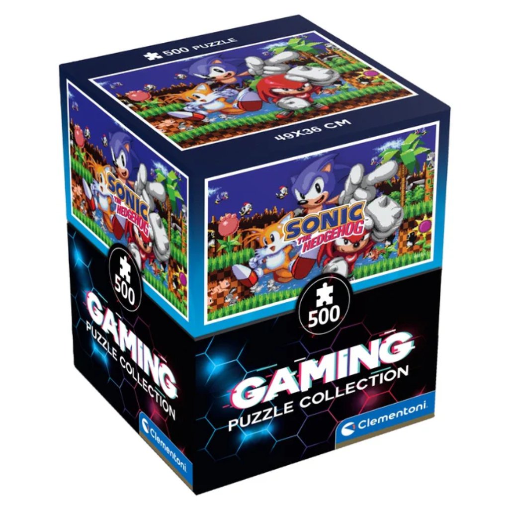Gaming Puzzle Collection Sonic 500 db-os puzzle - Clementoni kép 1
