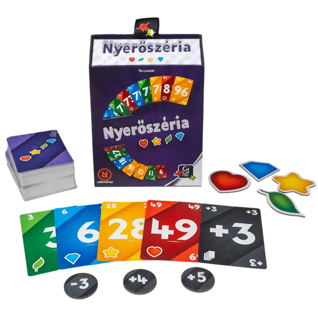 Nyerőszéria társasjáték kép 2