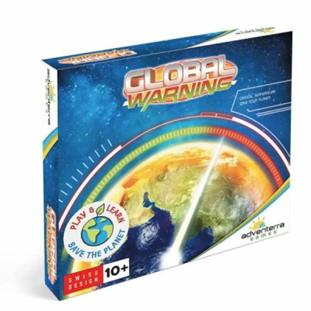 Adventerra: Global Warning - Föld mentőakció társasjáték kép 1