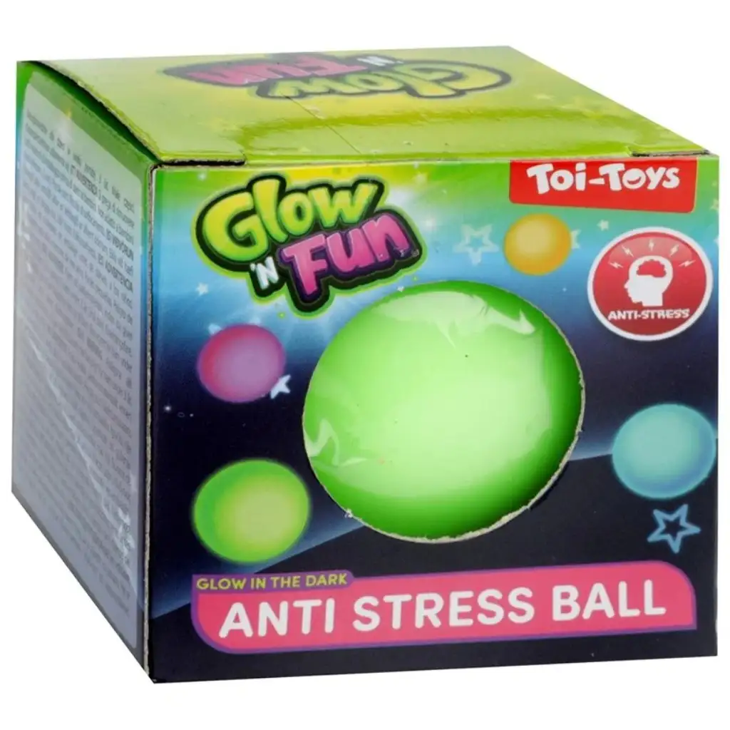 Glow'N Fun Anti stressz labda többféle változatban 1db kép 1