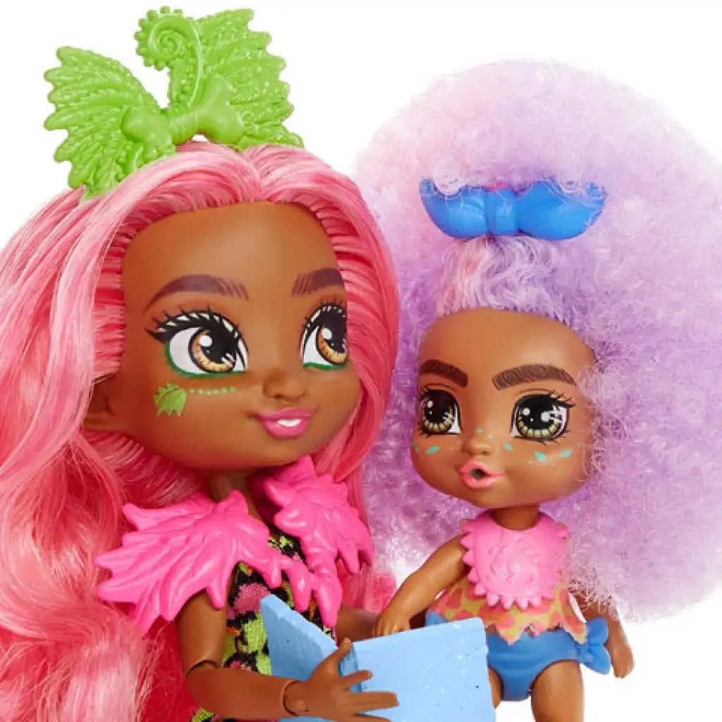 Cave Club: Bébiszitter játékszett kiegészítőkkel - Mattel kép 3