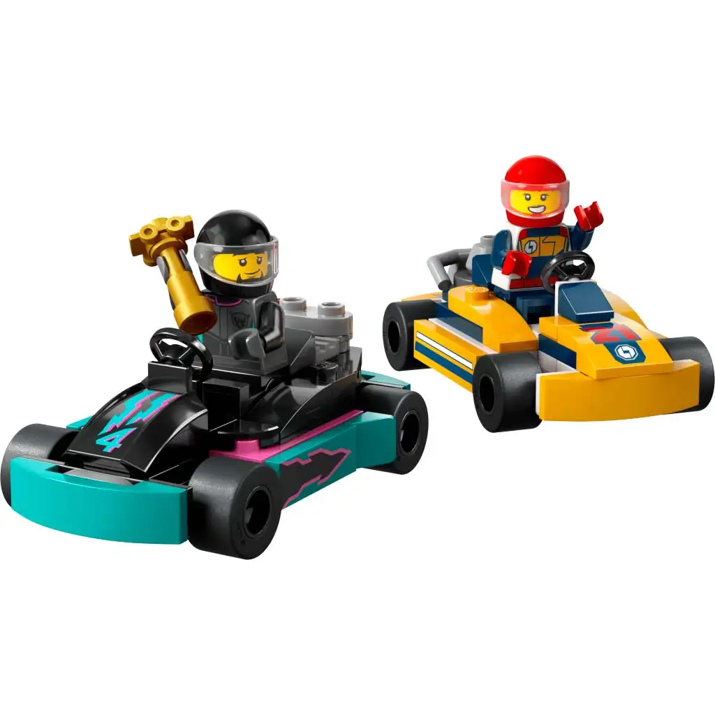 LEGO® City: Gokartok és versenypilóták (60400) kép 5