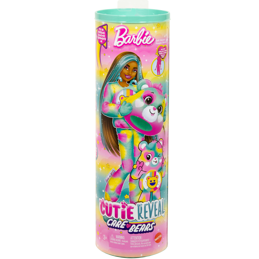 Barbie: Cutie Reveal meglepetés baba Gondos bocsok 2. széria - Good Vibes bocs - Mattel kép 1
