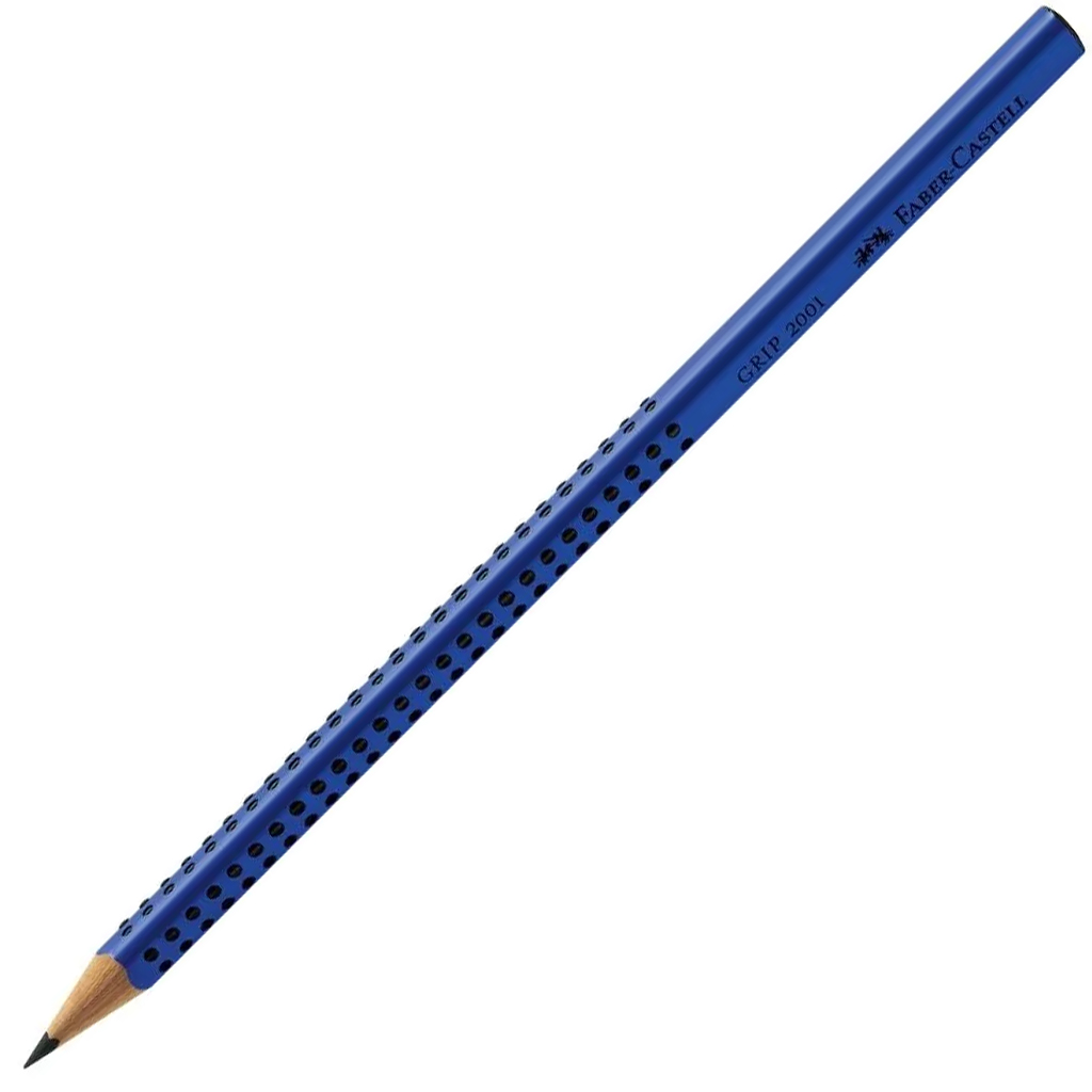 Faber-Castell: Grip 2001 grafit ceruza B kék kép 1