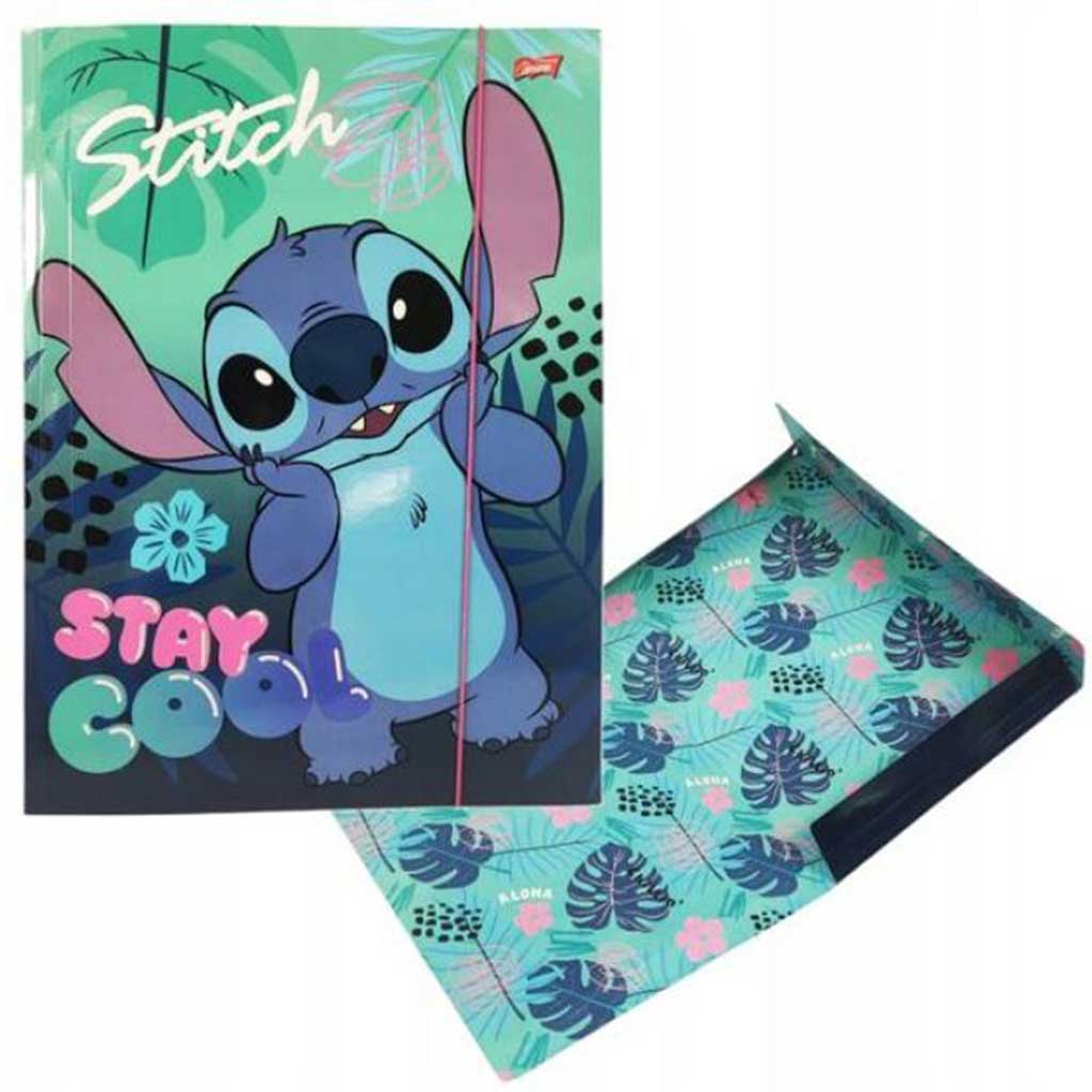 Disney Stitch Stay Cool gumis mappa A/4-es méret kép 1
