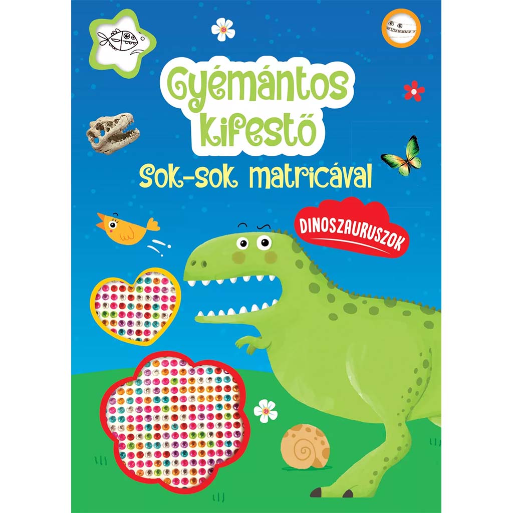 Gyémántos kifestő - Dinoszauruszok kép 1