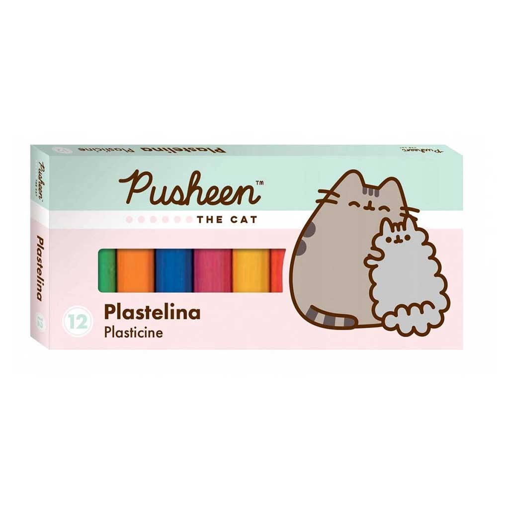 Pusheen gyurmaszett 12db-os kép 1