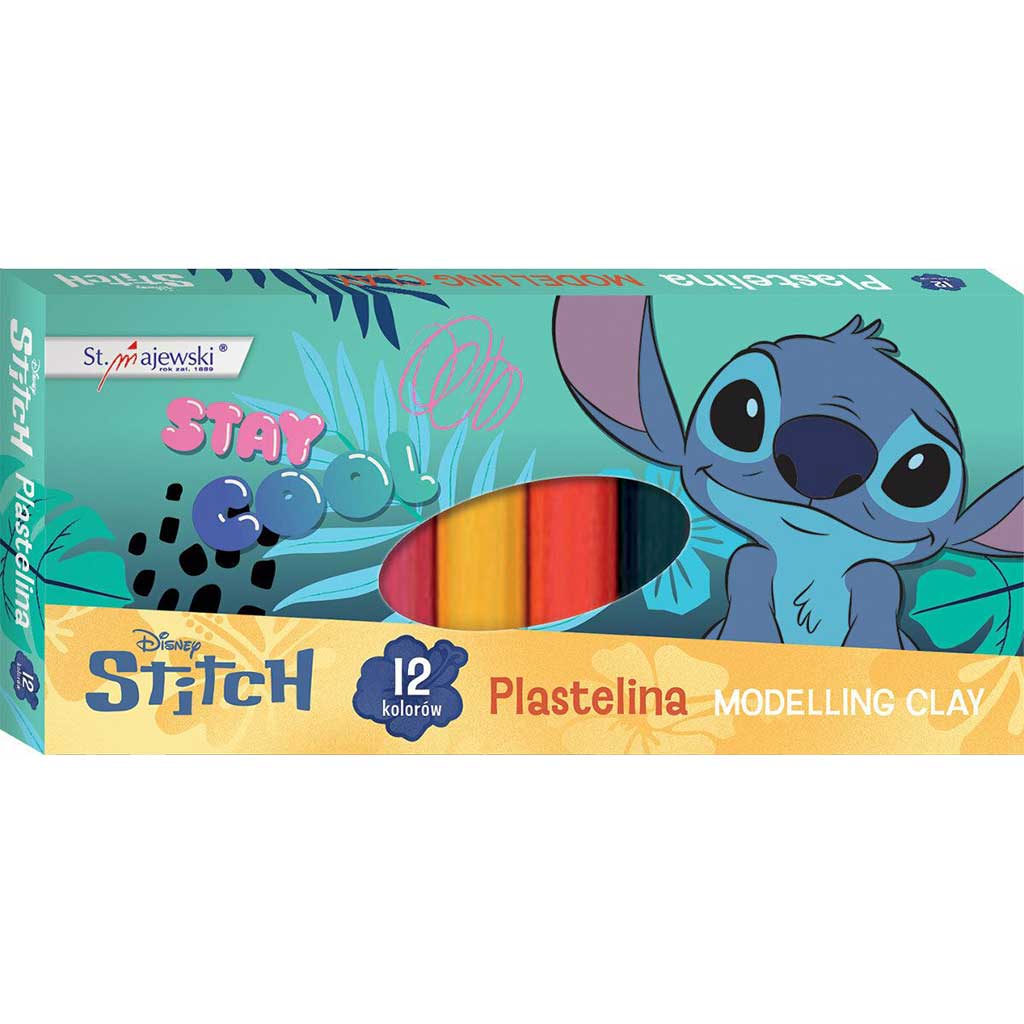 Disney Stitch gyurmaszett 12db-os kép 1