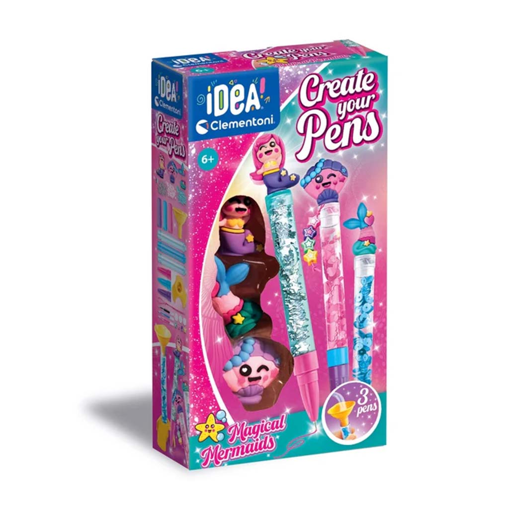 Idea! Mini hableány toll készítő szett - Clementoni kép 1