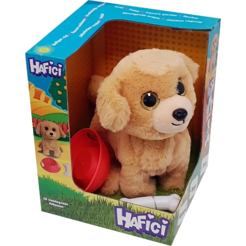 Hafici: Retriever interaktív plüss kutya kép 1