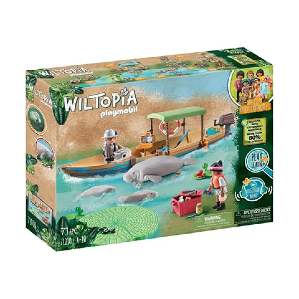 Playmobil: Hajókirándulás a lamantinokhoz (71010) kép 1