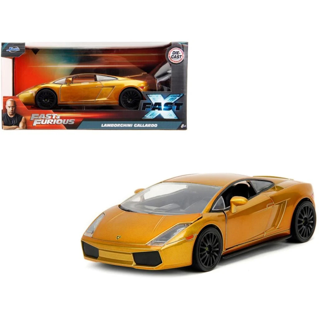 Halálos iramban: Lamborghini Gallardo fém autómodell 1/24 - Jada Toys kép 1