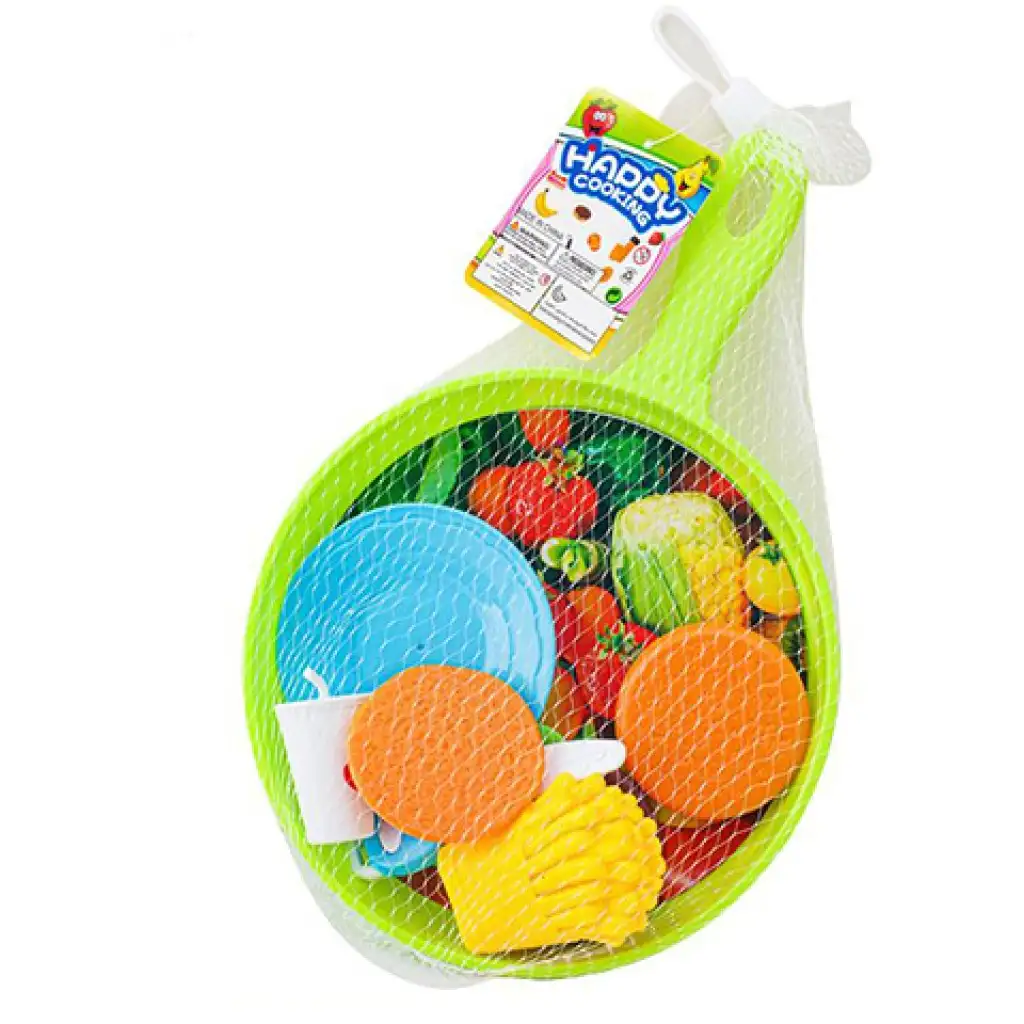 Serpenyős reggeliző szett hamburgerrel kép 1