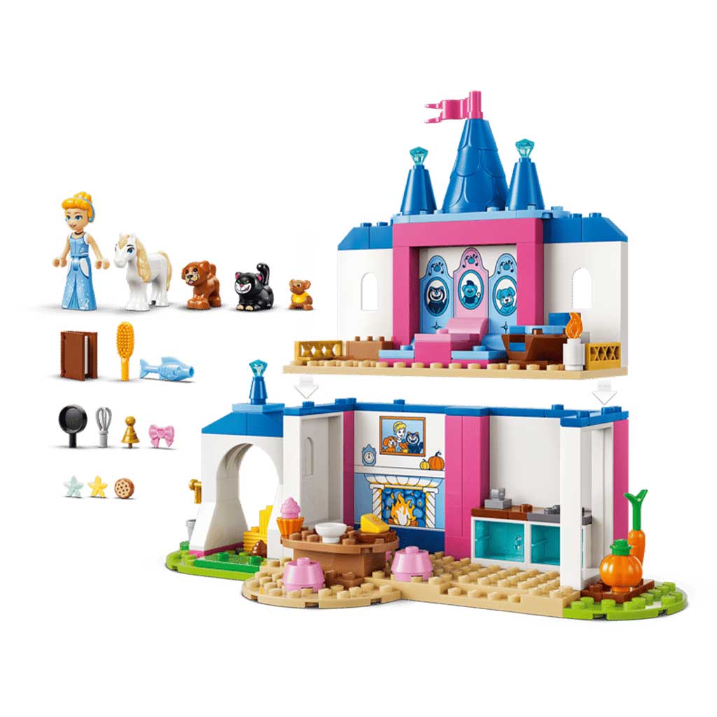 LEGO® Disney™: Hamupipőke kastélya és állatbarátai (43283) kép 3