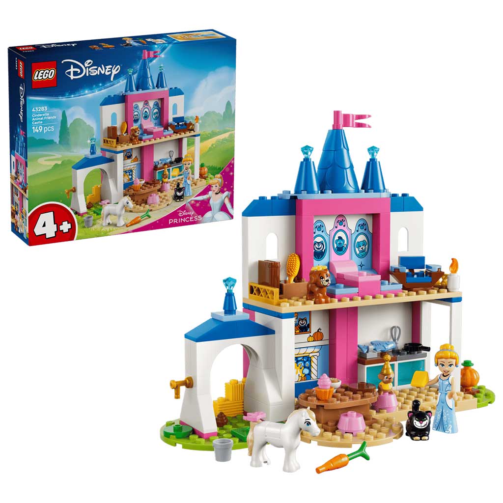 LEGO® Disney™: Hamupipőke kastélya és állatbarátai (43283) kép 1