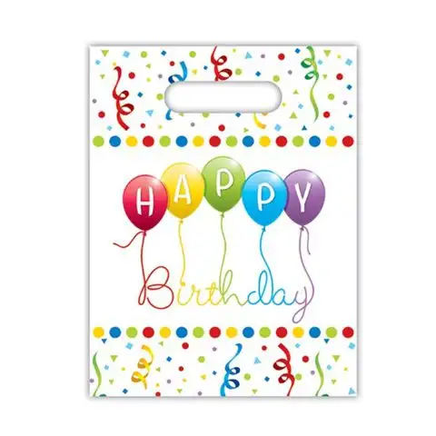 Happy Birthday parti táska 6db-os kép 1