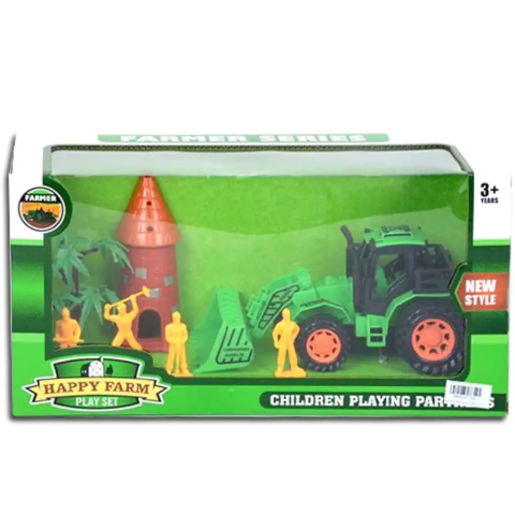 Happy Farm Traktor kiegészítőkkel kép 1
