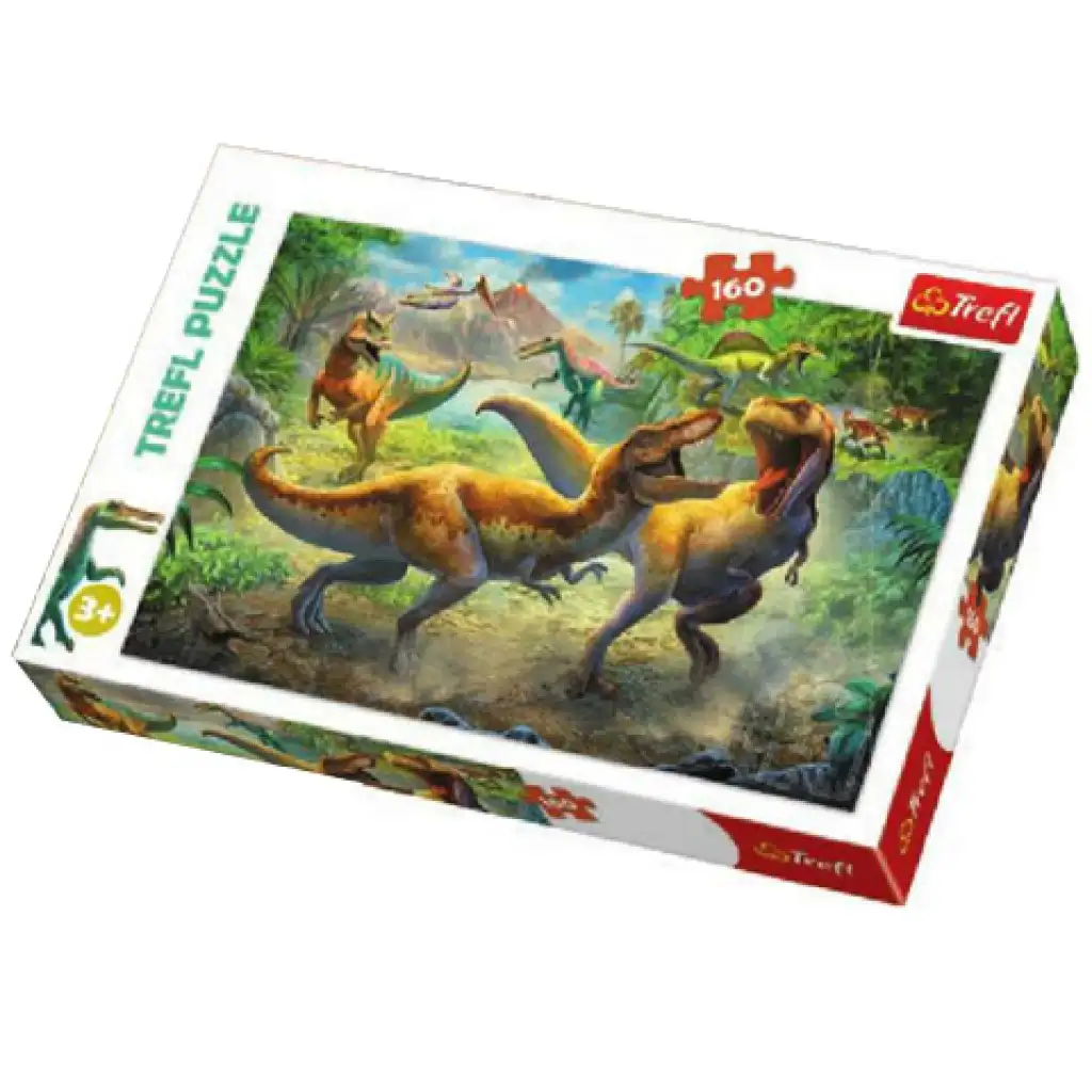 Harcoló Tyrannosauruszok 160db-os puzzle - Trefl kép 1